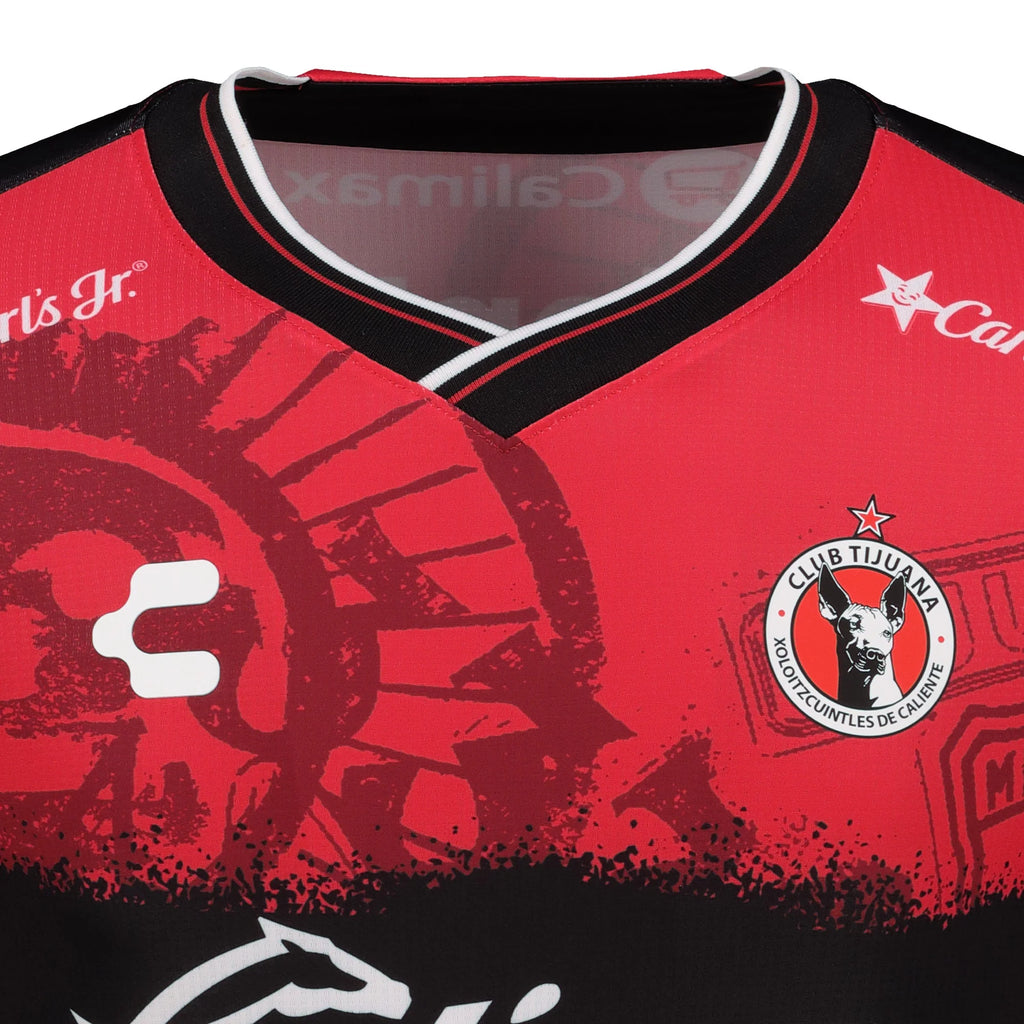 Charly Mens Xolos Home Jersey 2025 Black