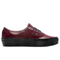 OTW Premium Authentic 44 Siped Vibram Gloss Leather Burgundy Red Black