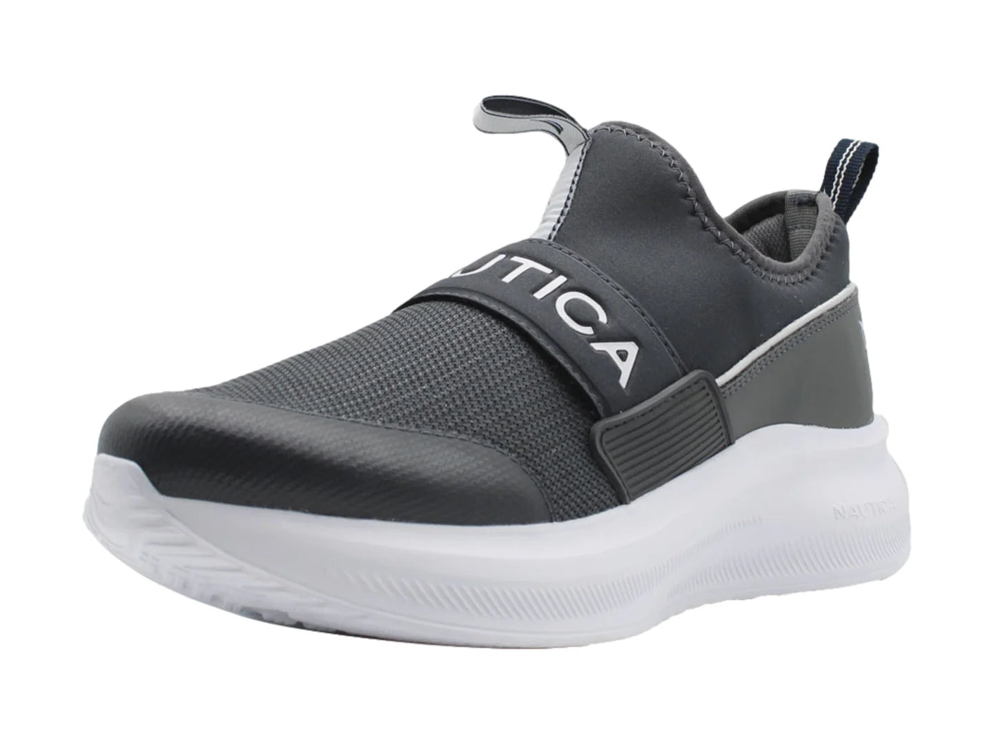 Tenis Nautica Cassiar Oxford Gris para Hombre