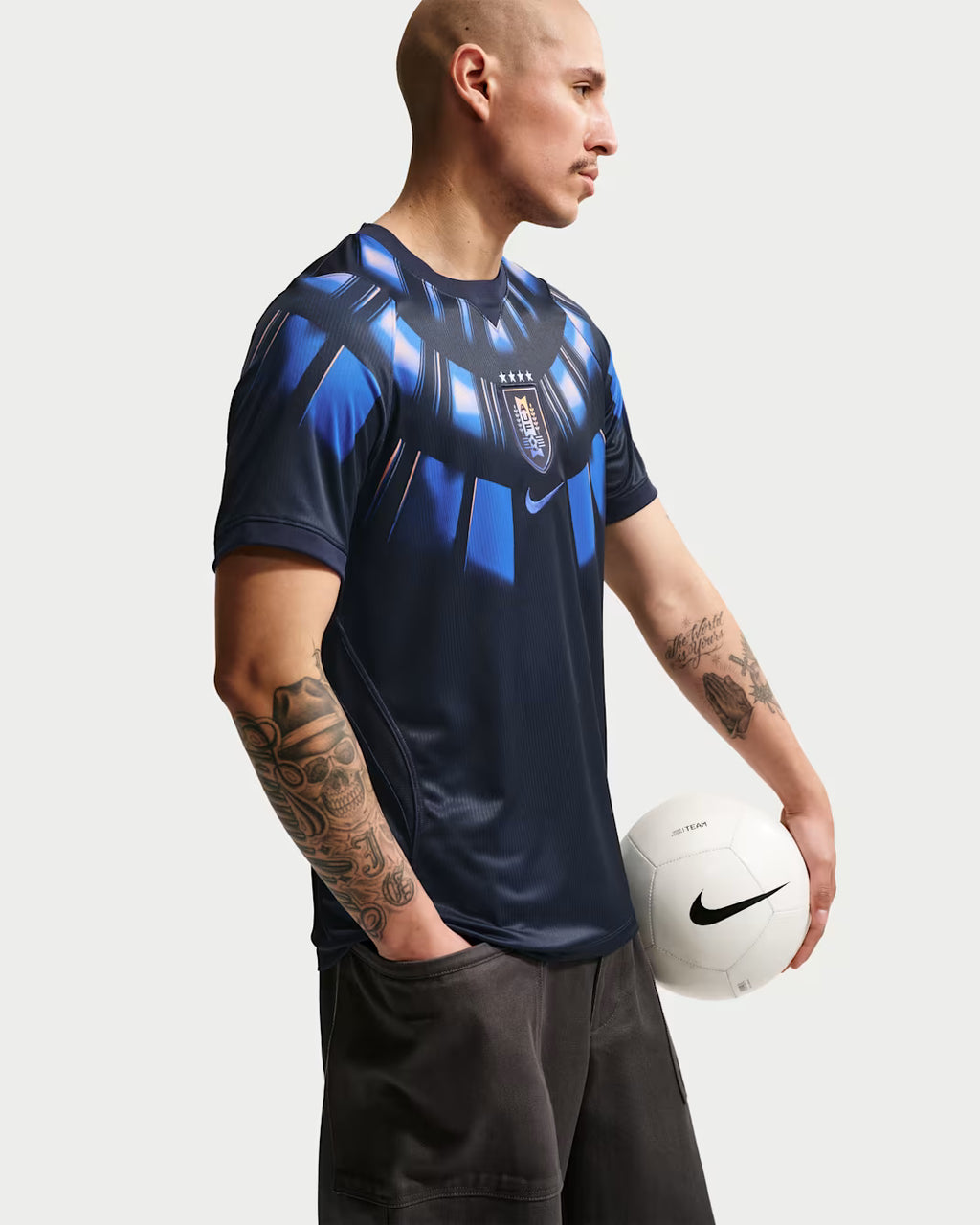 Nike Uruguay 2026 Away Stadium Jersey Black