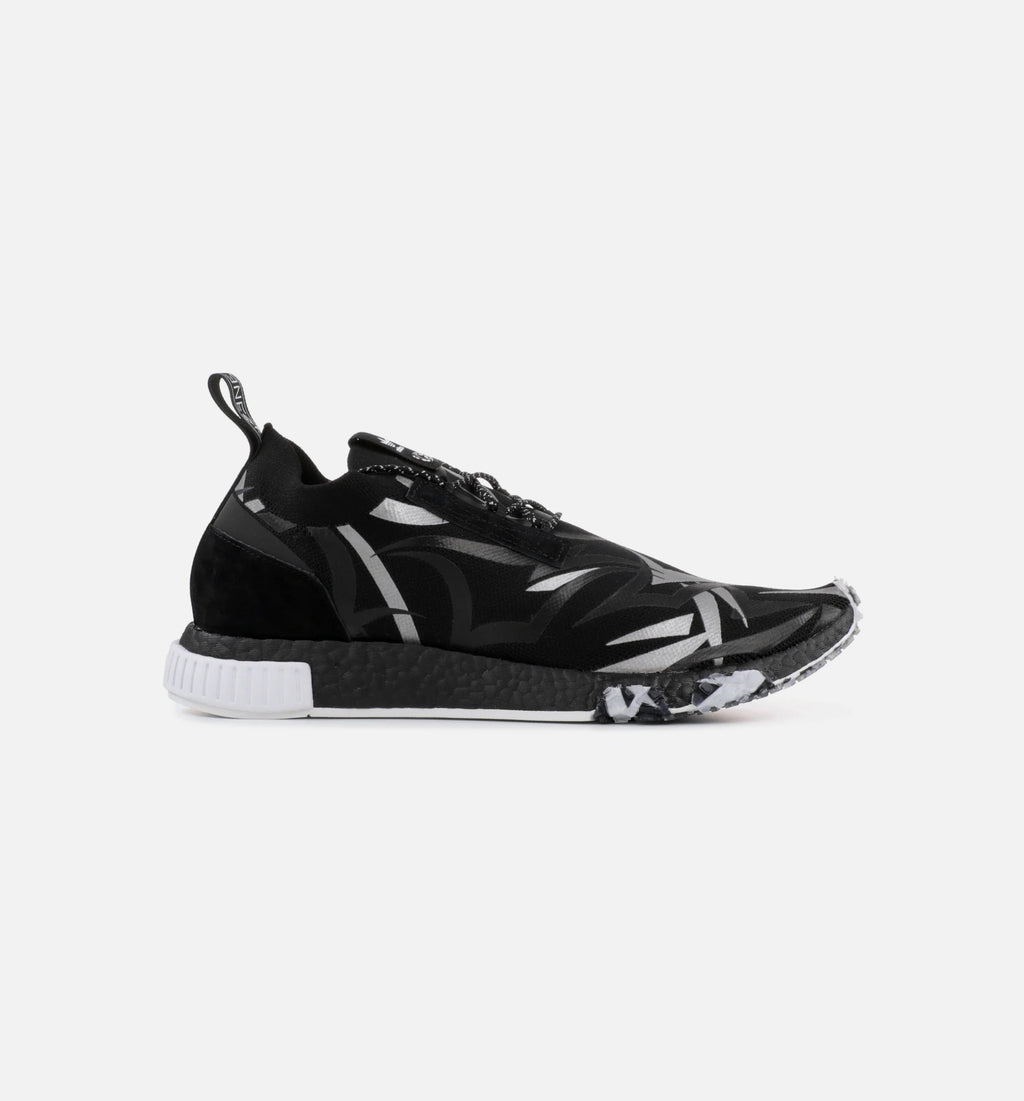 Juice Hk X adidas NMD Racer Mens Shoe Core Black White
