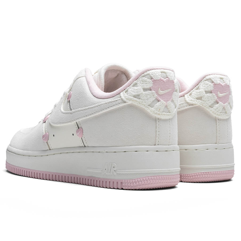 Womens Air Force 1 07 Valentines Day Sail Pink Foam
