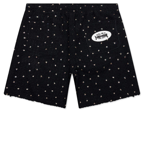Beaded Shorts Black