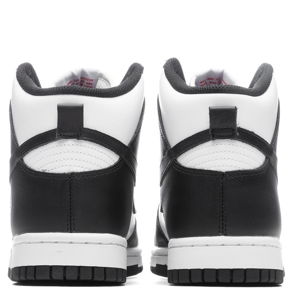 Womens Dunk High Panda Black White