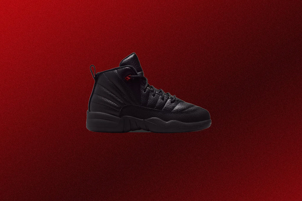 Air Jordan 12 Retro Bloodline PS Black Varsity Red