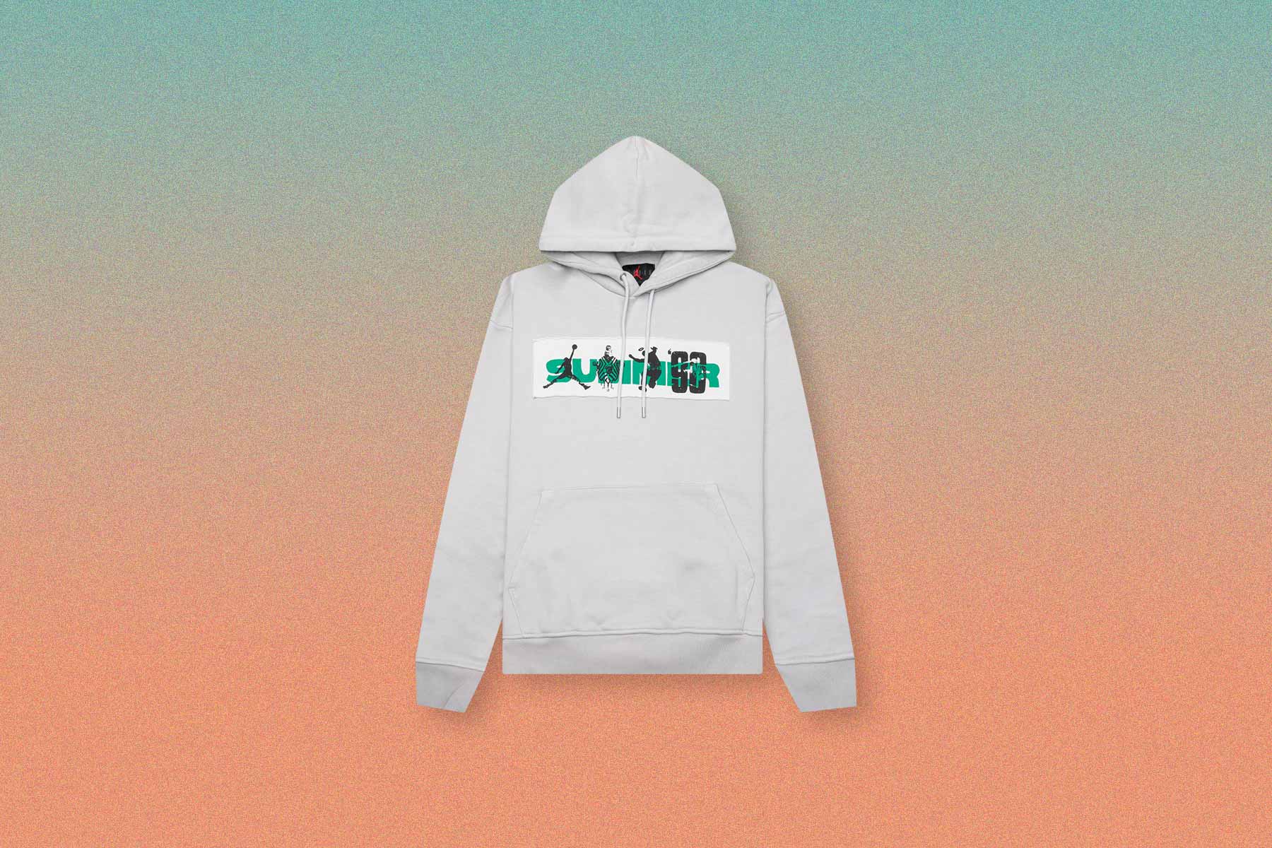Jordan x UNION x Bephies Beauty Supply Hoodie Grey Fog Photon Dust Stadium Green Black