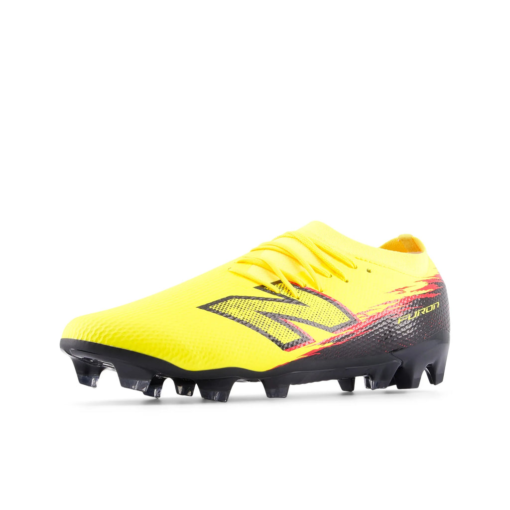 New Balance Furon Team V8 FG Firm Ground Mens Soccer Cleats Punch Yellow