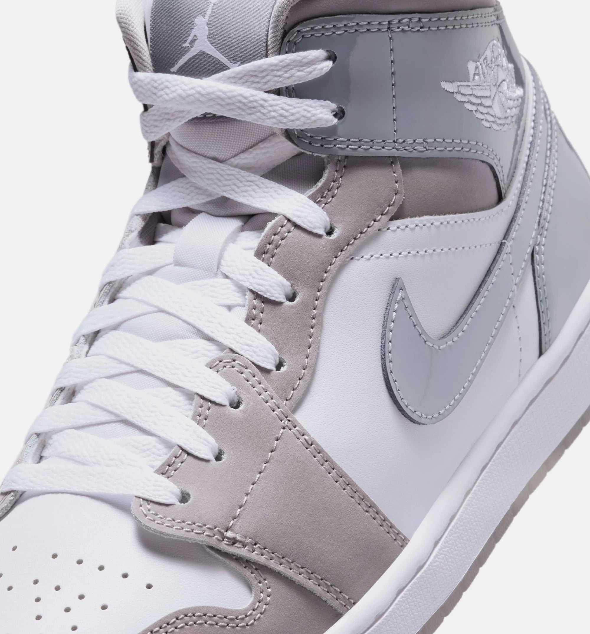 Air Jordan 1 Mid SE Cool Grey Mens Lifestyle Shoe Cool Grey Medium Grey