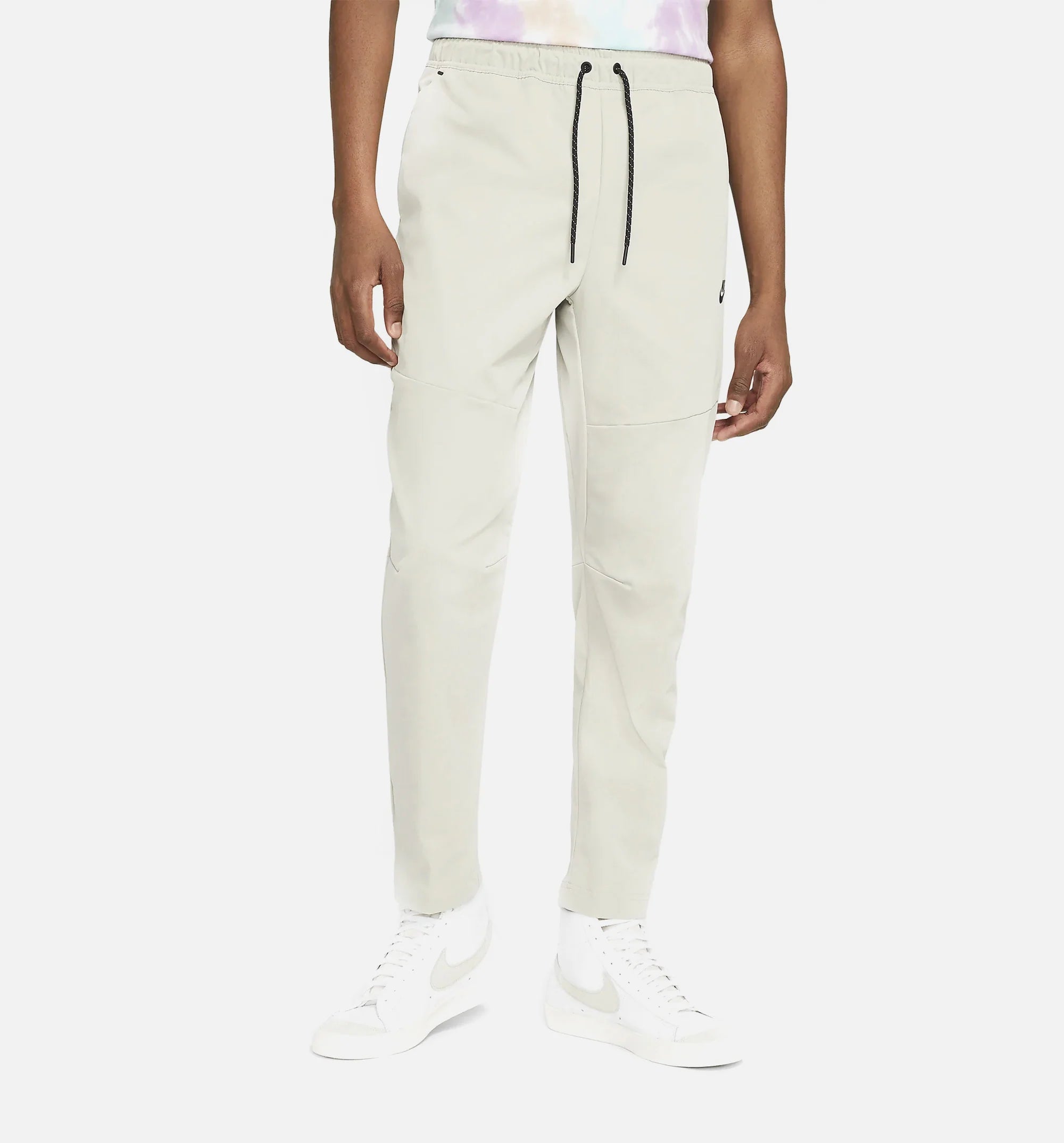 Tech Woven Mens Pants Stone Black