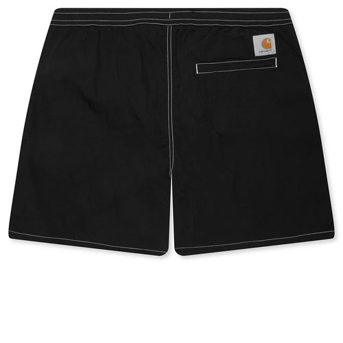 Canby Swim Trunks Black White