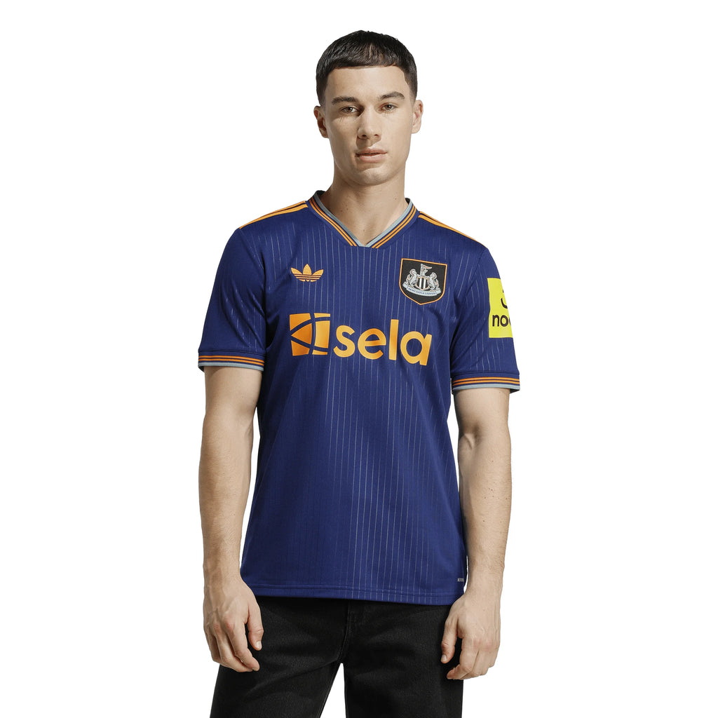 adidas Mens Newcastle United FC Third Jersey 25 26 Blue