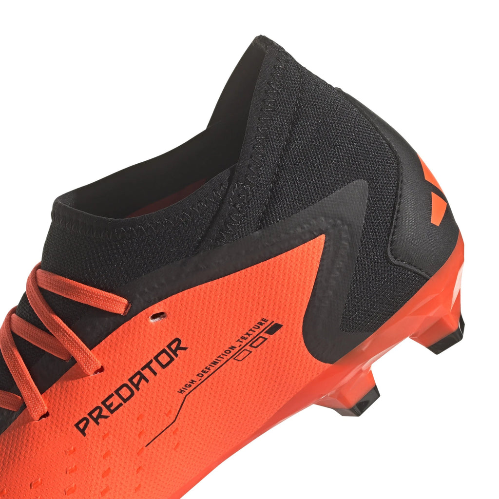 adidas Predator Accuracy3 FG Firm Ground Soccer Cleats Orange Black