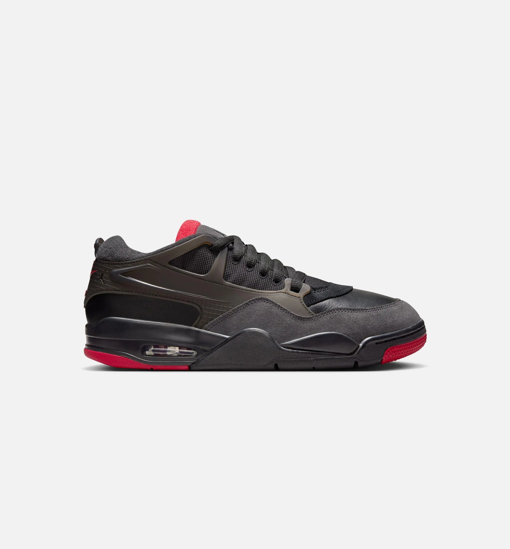 Air Jordan 4 RM Bred Mens Lifestyle Shoe Black Red