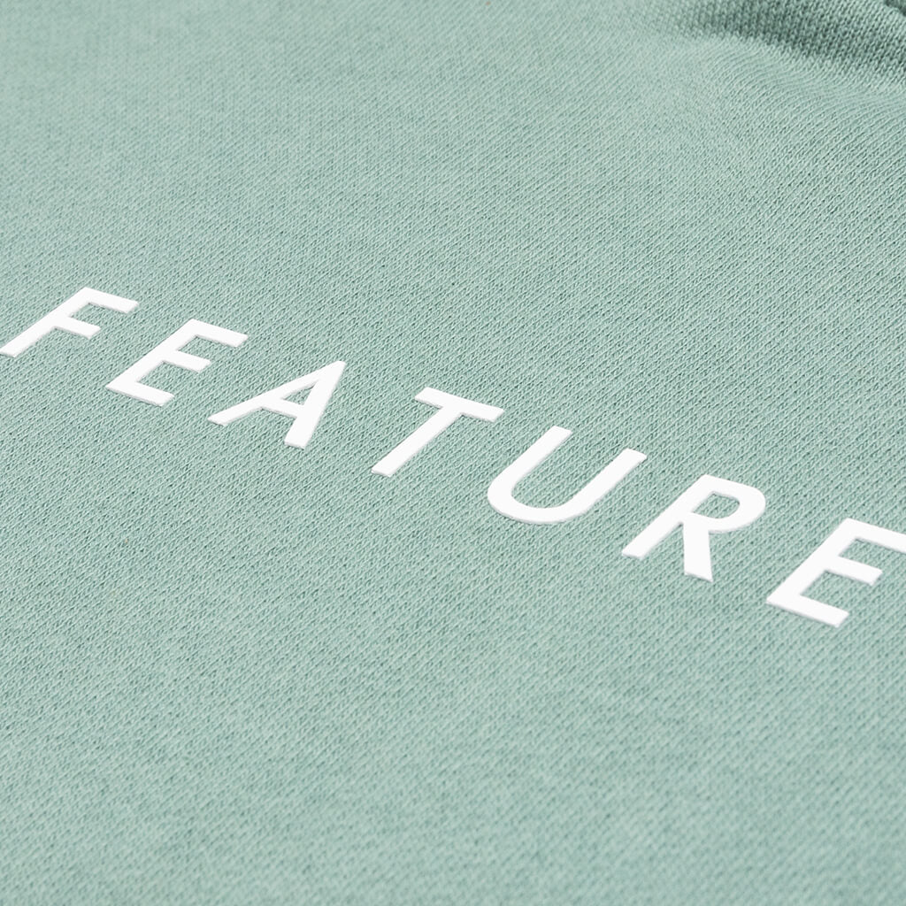 Womens Logo Hoodie Sage