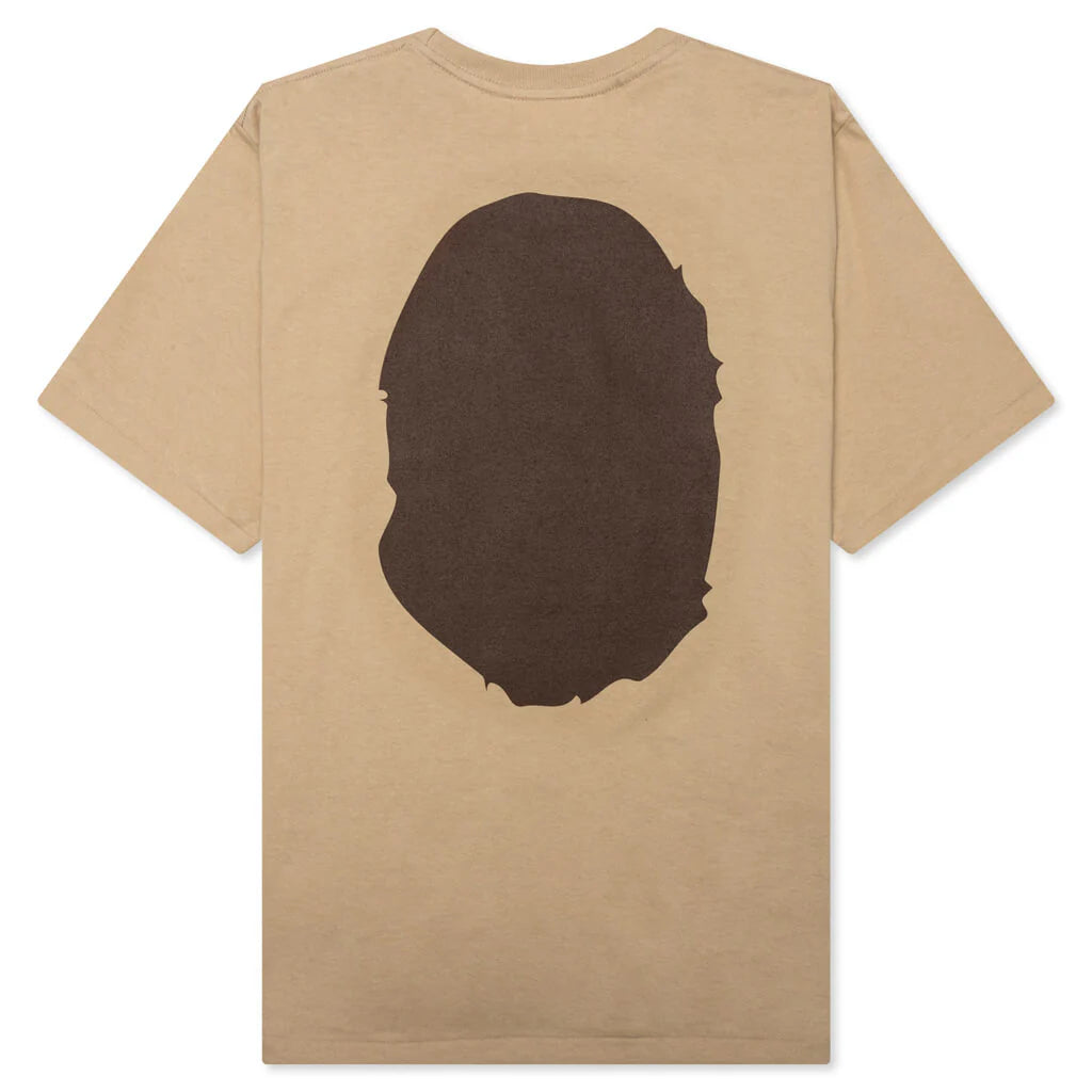 Big Ape Head Tee Beige