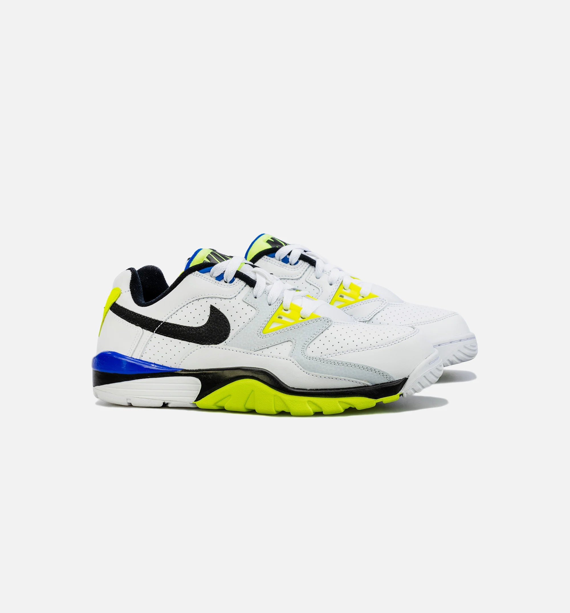 Air Cross Trainer 3 Low Mens Lifestyle Shoe White Blue Volt