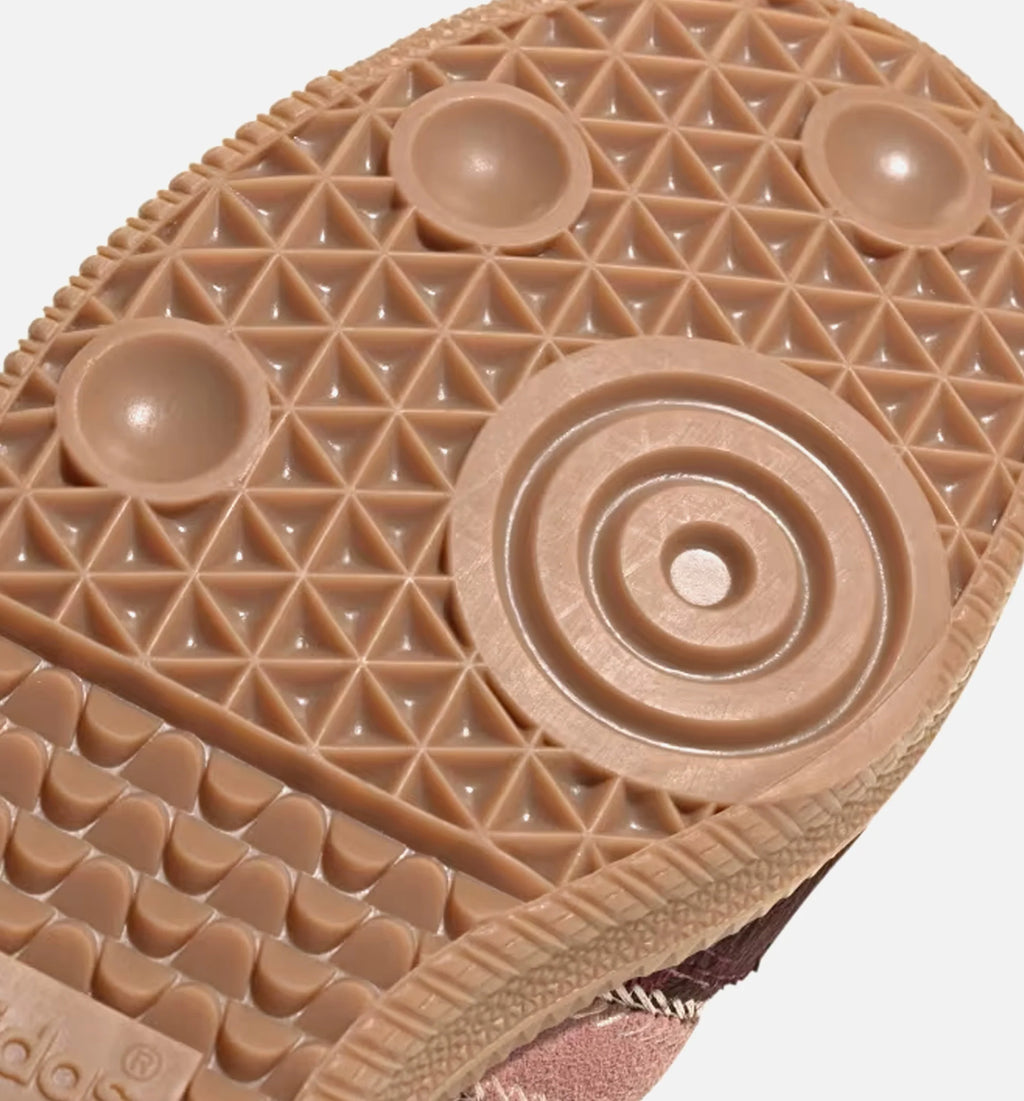 Samba OG Maroon Sand Strata Pony Womens Lifestyle Shoe Sand Strata Maroon Warm Clay