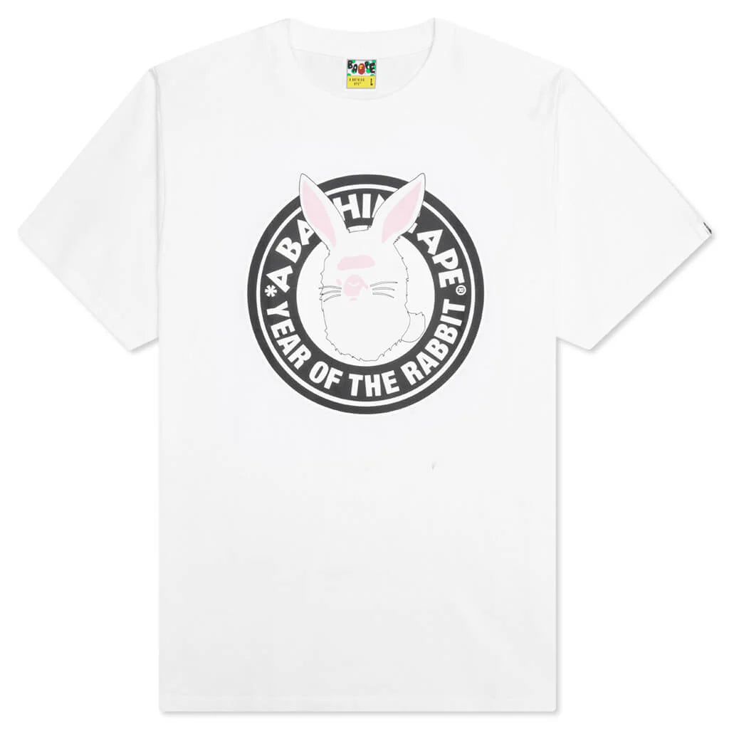 Year Of The Rabbit Tee White