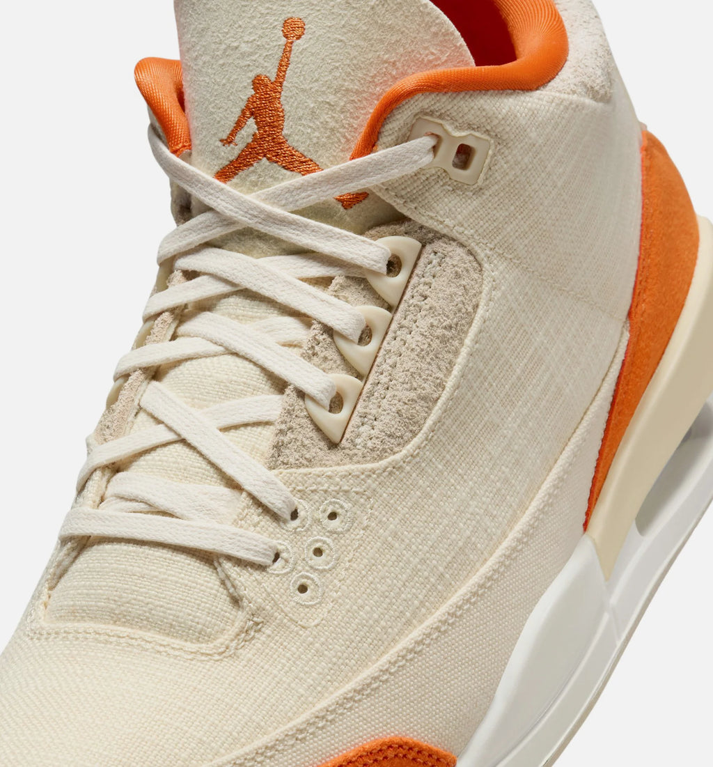 Air Jordan 3 Retro Starfish Womens Lifestyle Shoe Fossil Starfish Sail
