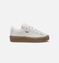 Fenty Creeper Phatty Earth Tone Grade School Lifestyle Shoe Warm White Gold Gum