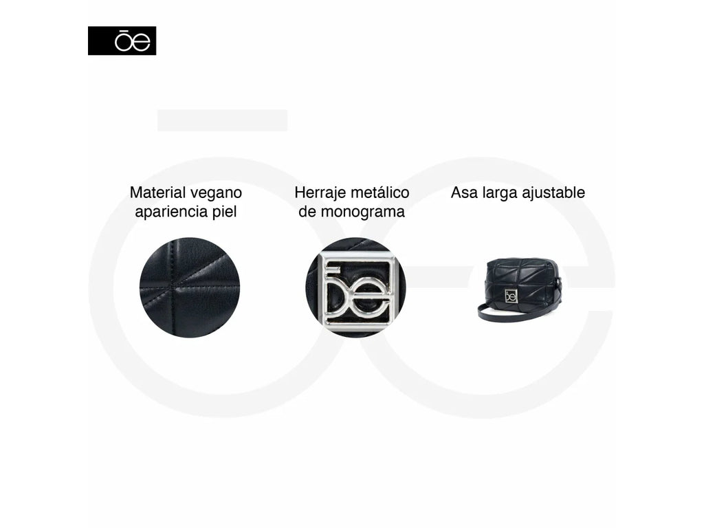Bolsa Cloe Negro para Mujer
