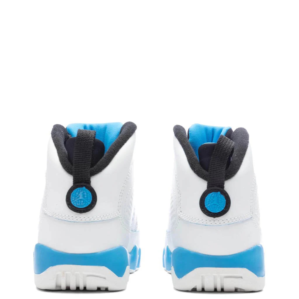 Air Jordan 9 Retro Powder Blue PS Summit White Black Dark Powder Blue