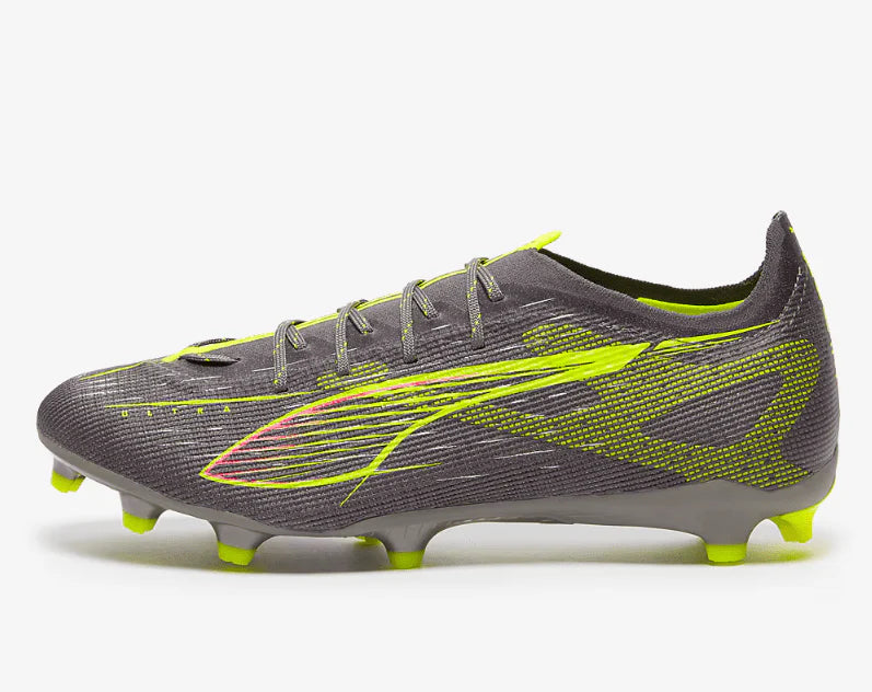 PUMA Ultra 5 Pro FG AG Firm Multi Ground Soccer Cleats Silver