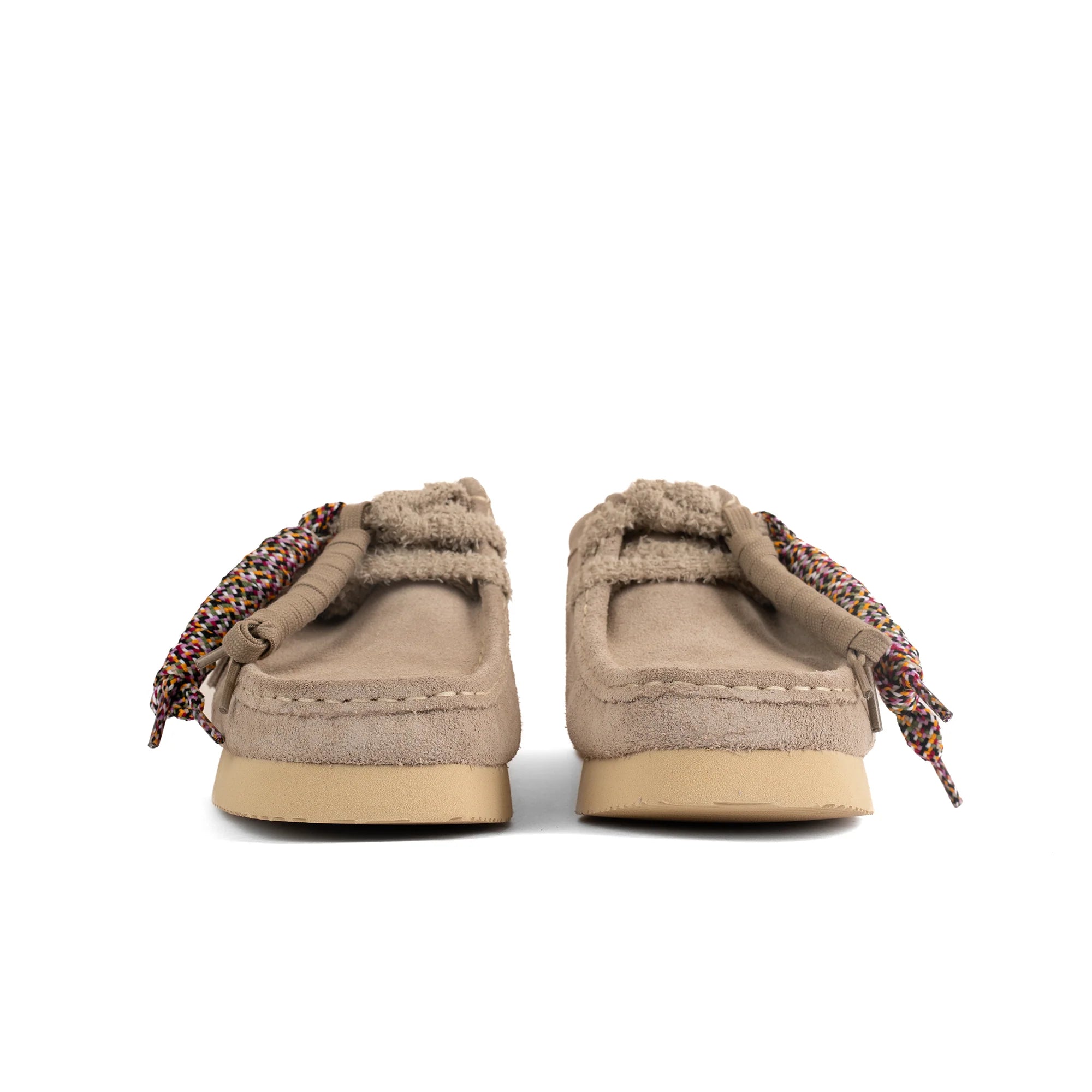 CLARKS WALLABEE SAND SUEDE