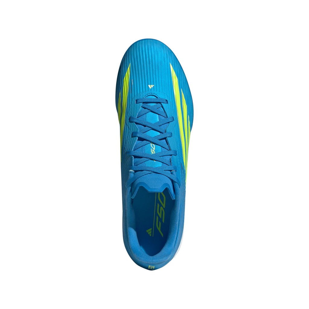 adidas F50 League TF Turf Mens Soccer Cleats Blue Yellow Aqua