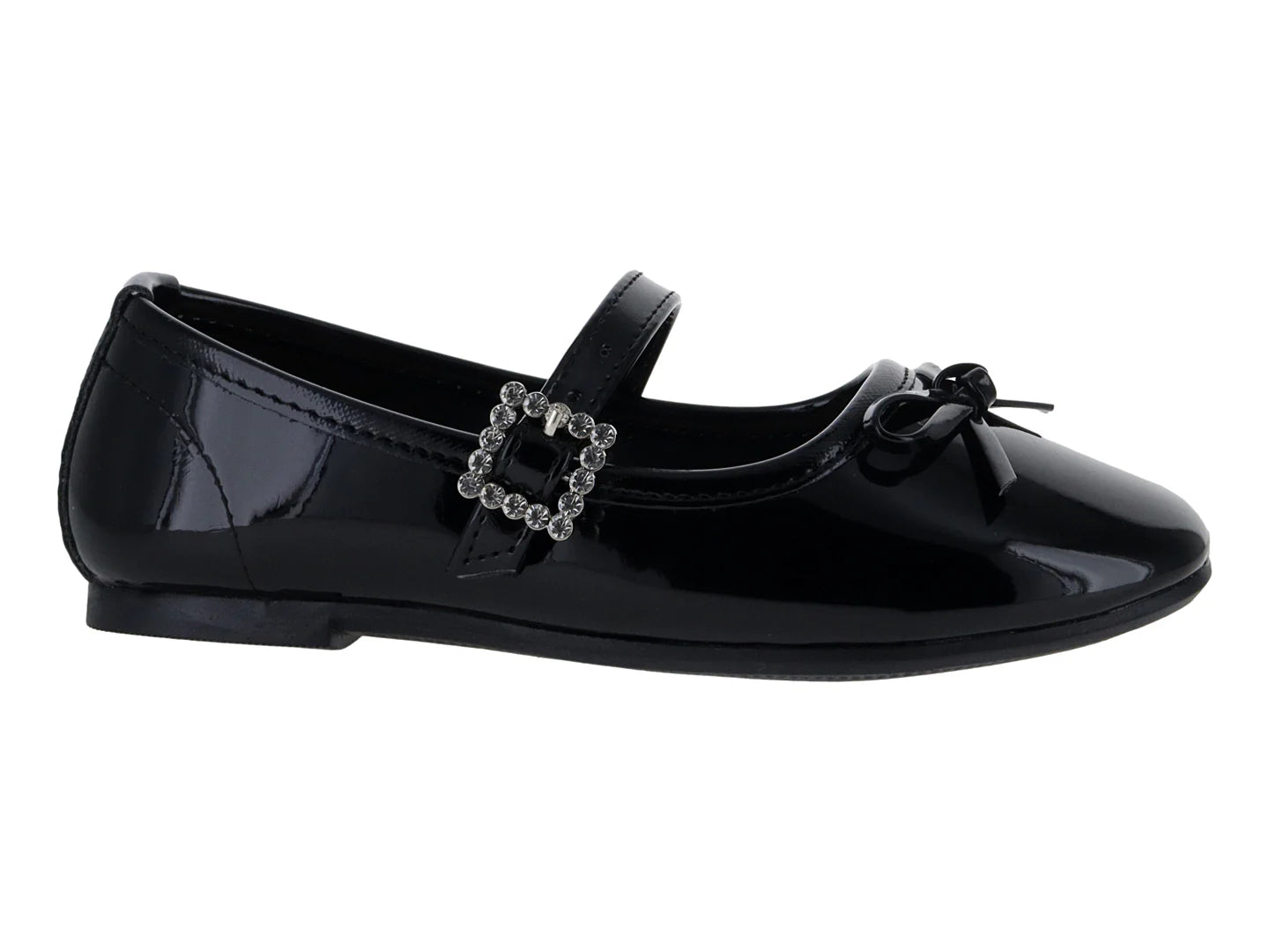 Zapatillas ROZE Charol Negro para Niña