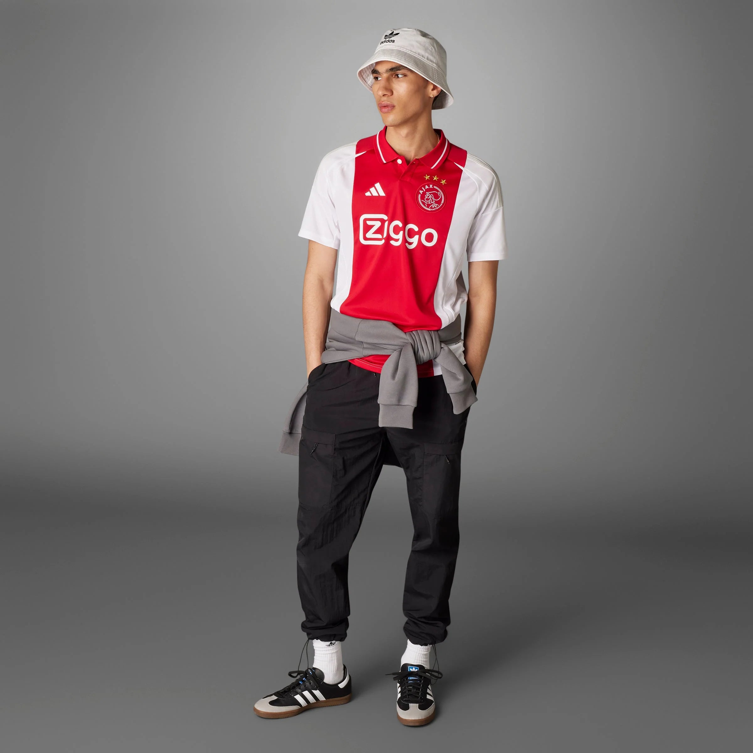 adidas Mens Ajax Amsterdam Home Jersey 24 25