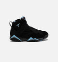 Air Jordan 7 Retro Chambray Mens Lifestyle Shoe Black Blue