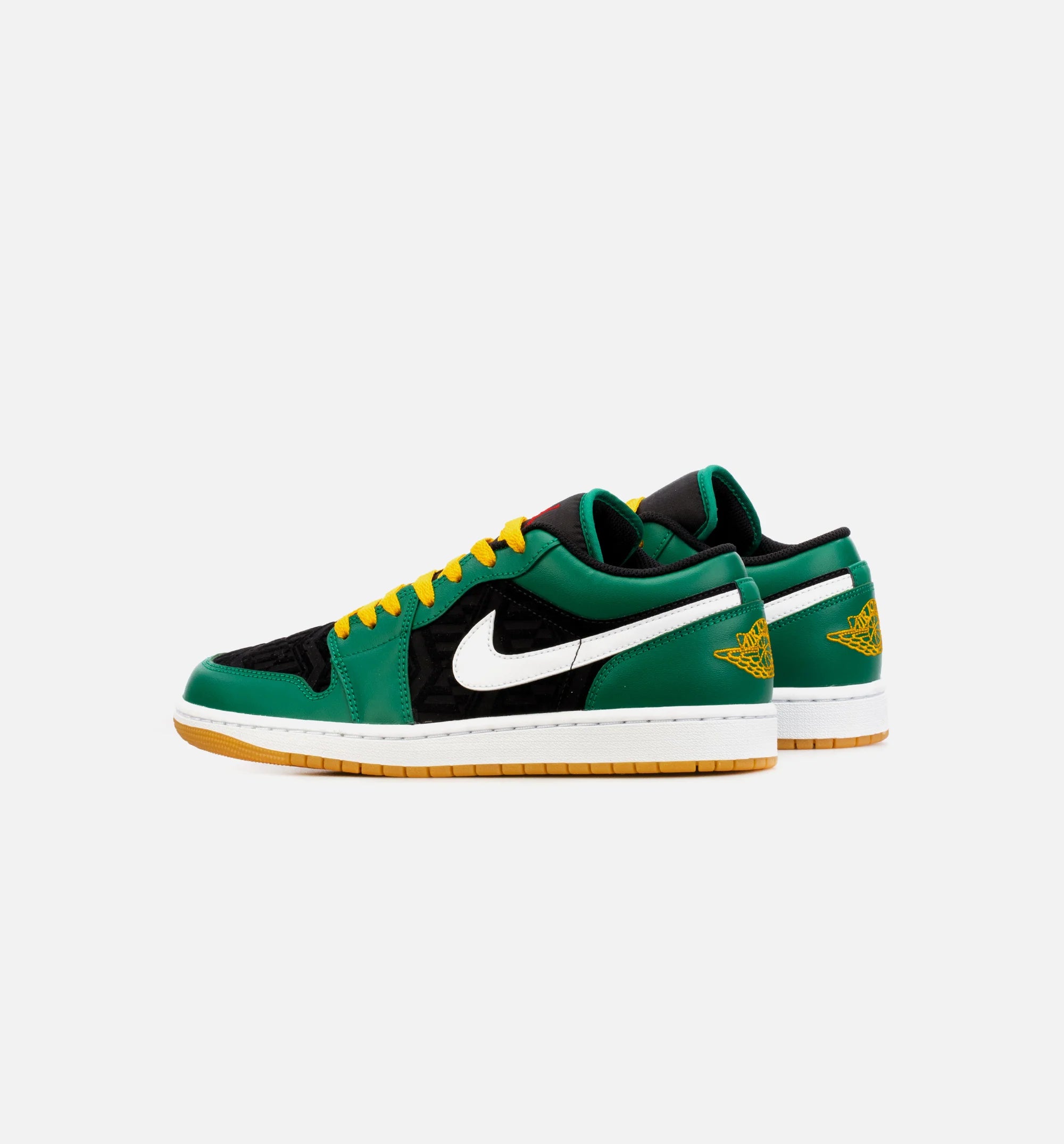 Air Jordan 1 Low Malachite Mens Lifestyle Shoe Green