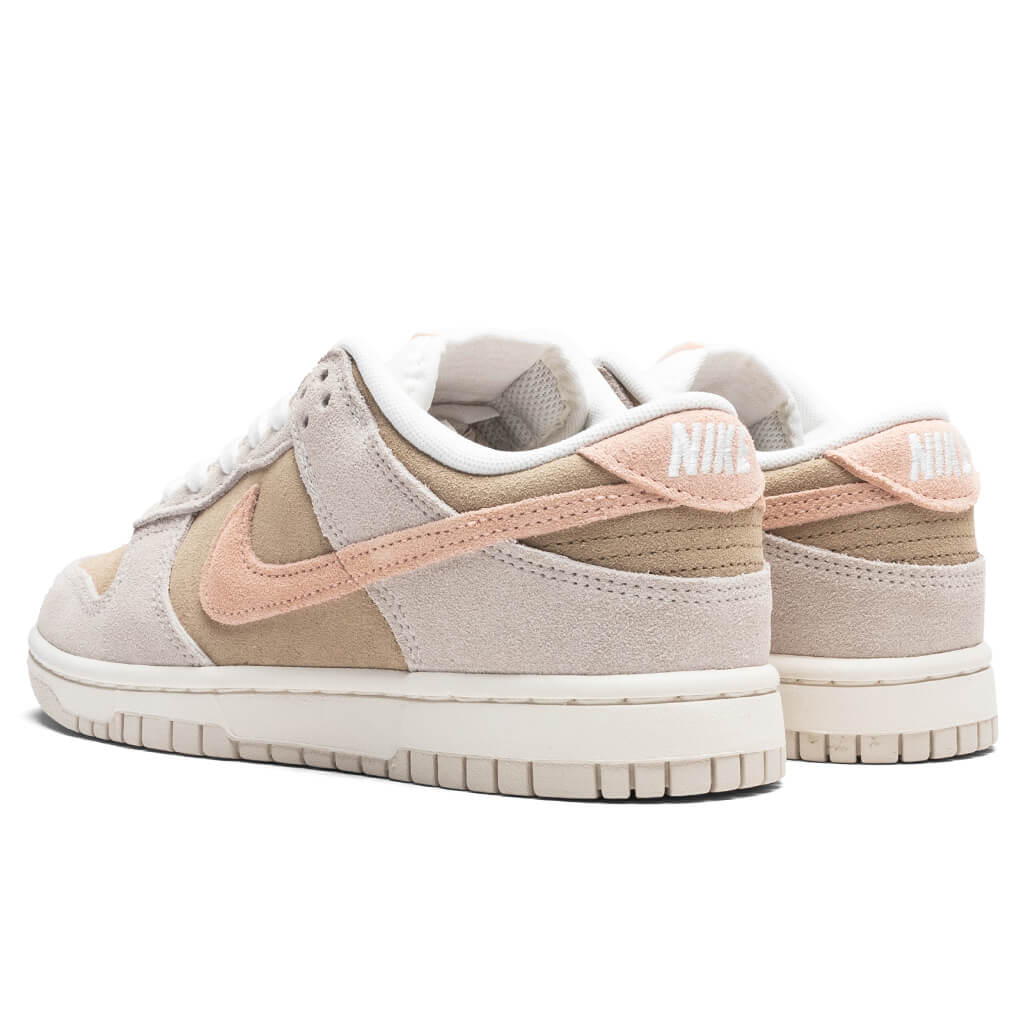 Womens Dunk Low Phantom Washed Coral Parachute Beige