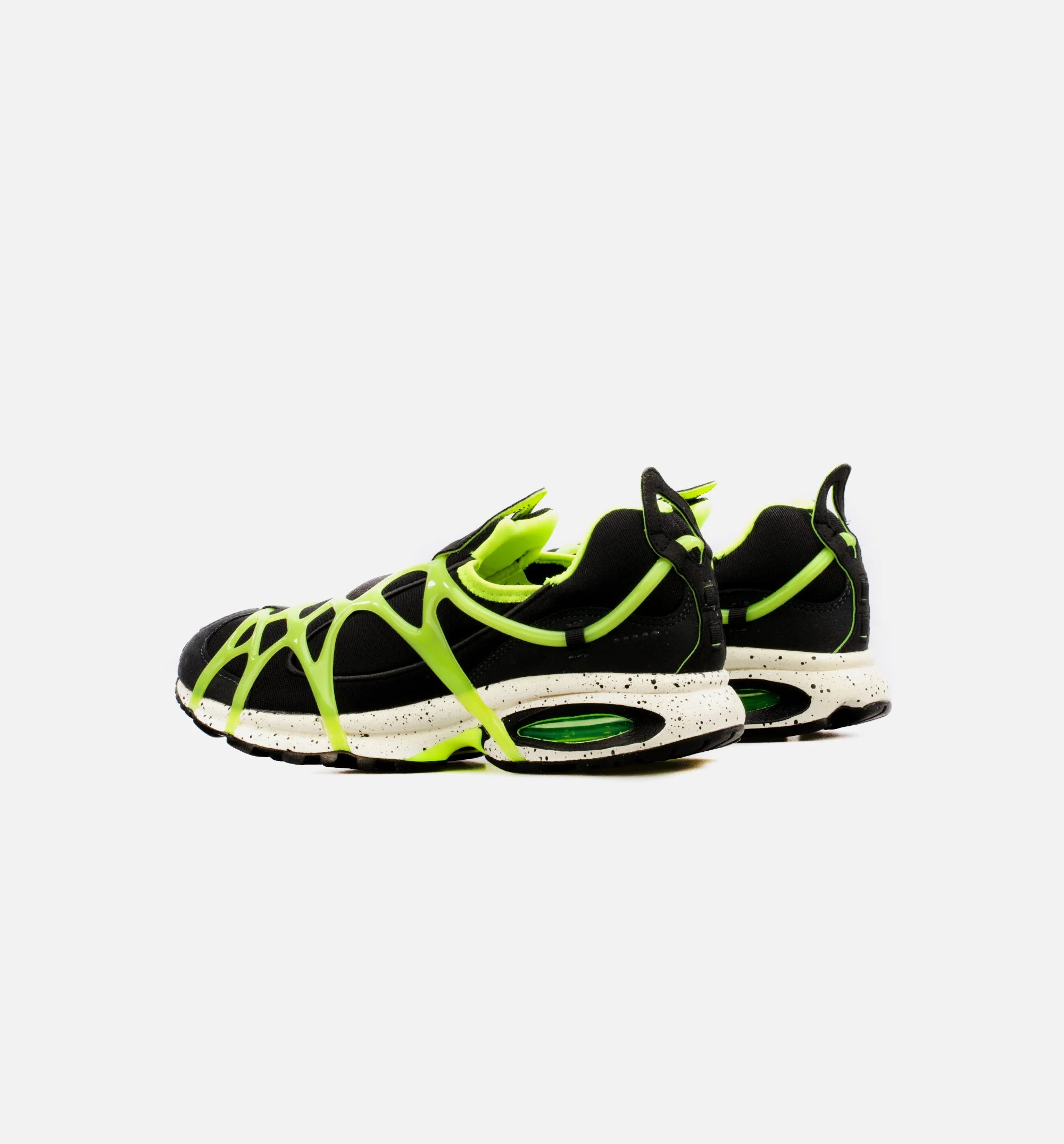 Air Kukini Black Neon Mens Lifestyle Shoe Black Neon Green