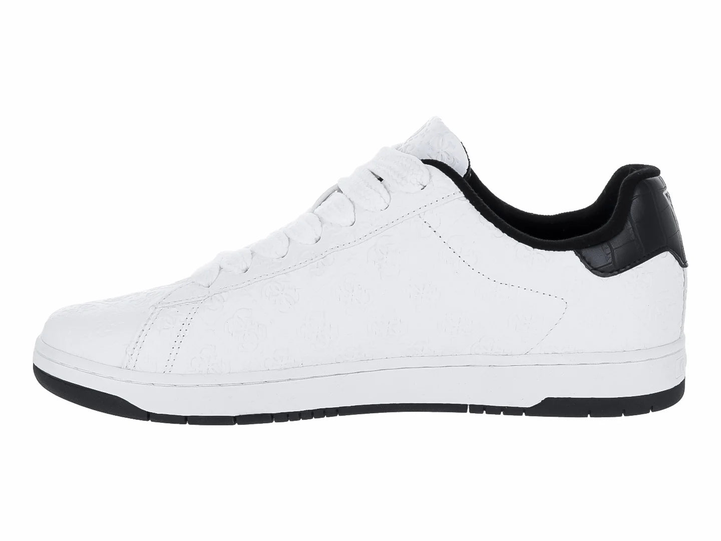 Tenis Guess Blancos con Rojo para Hombre