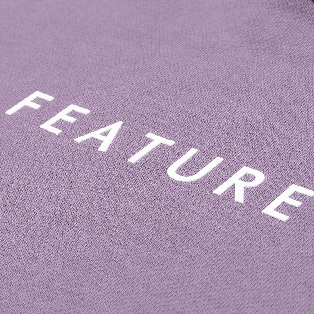 Womens Logo Hoodie Mauve