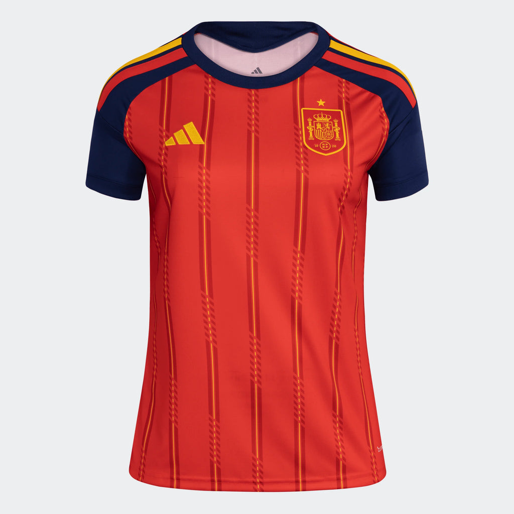 adidas Spain Home Womens Soccer Jersey 26 Red