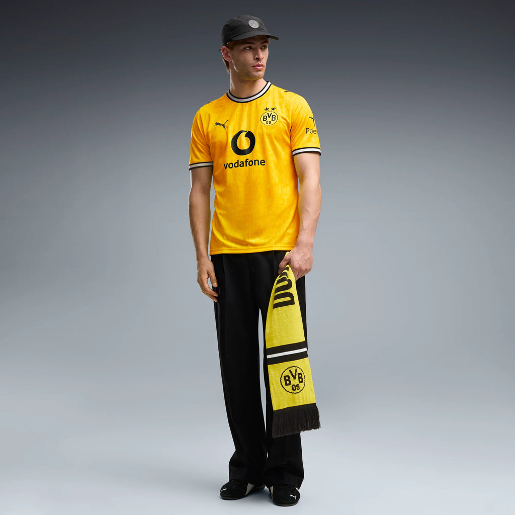 PUMA Borussia Dortmund Home Mens Soccer Jersey 2026 Yellow Black