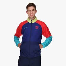 Nike Barcelona Graphic Jacket Royal