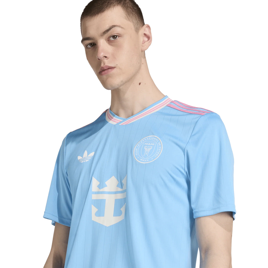 adidas Inter Miami CF Third Mens Soccer Jersey 25 26 Blue