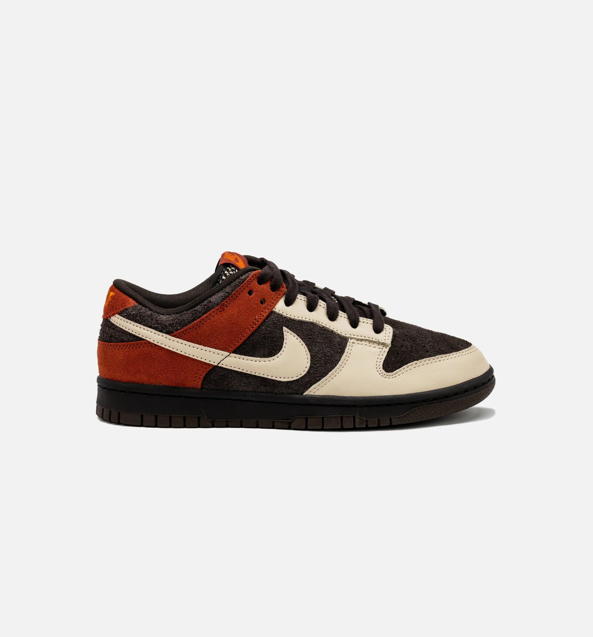Dunk Low Red Panda Mens Lifestyle Shoe Velvet Brown Sanddrift Rugged Orange