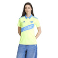 adidas Womens Charlotte FC Third Soccer Jersey 25 26 Yellow