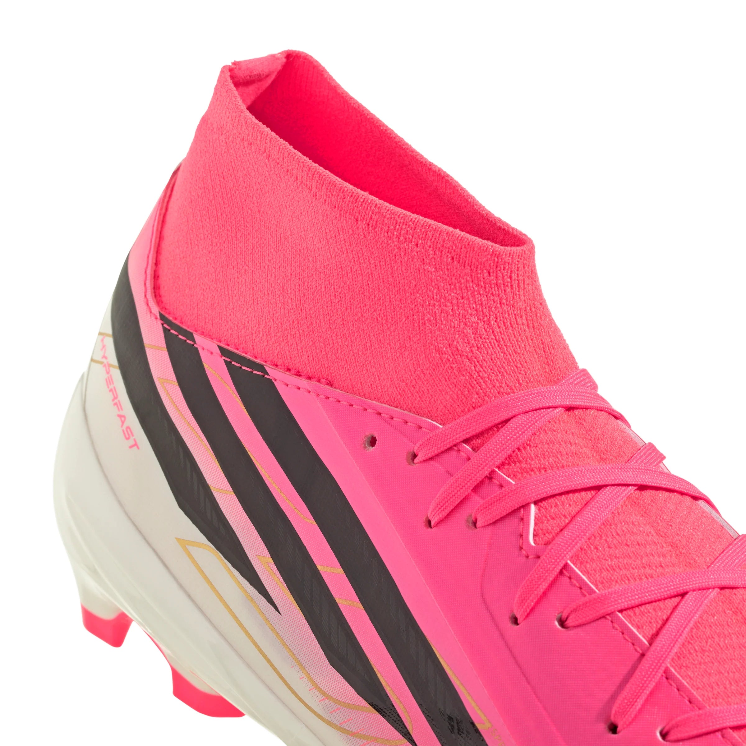 adidas F50 Hyperfast League Mid Firm Ground Mens Soccer Cleats Turquesa Black Gold