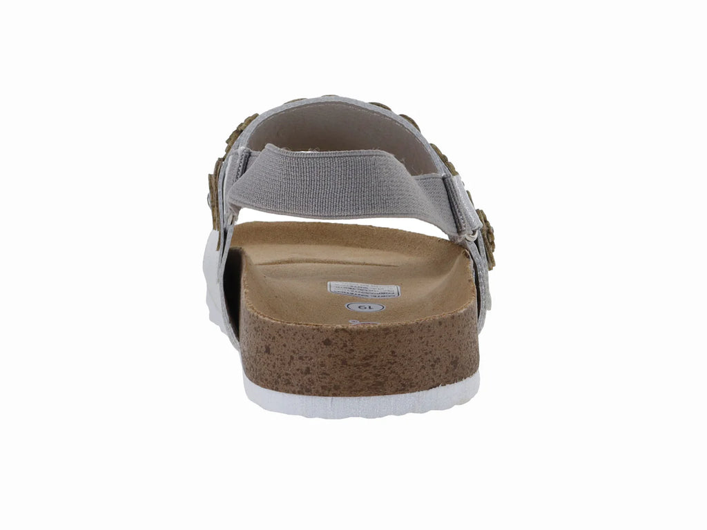Sandalias Vavito Color Plata para Niña