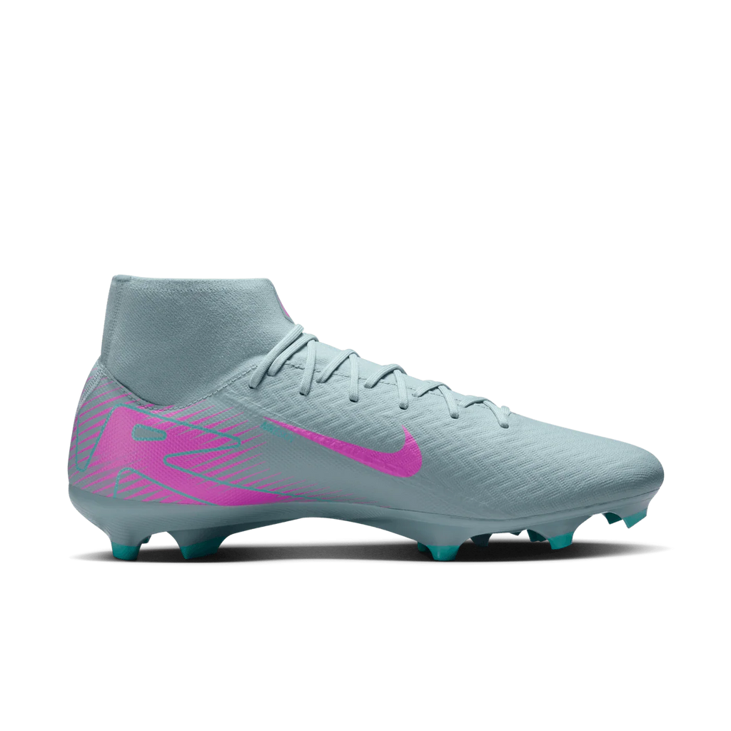 Nike Zoom Mercurial Superfly 10 Academy FG MG Multi Ground Football Boots Ocean Cube Pink Blast