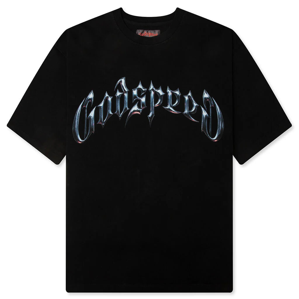 Symmetrical Logo T Shirt Black