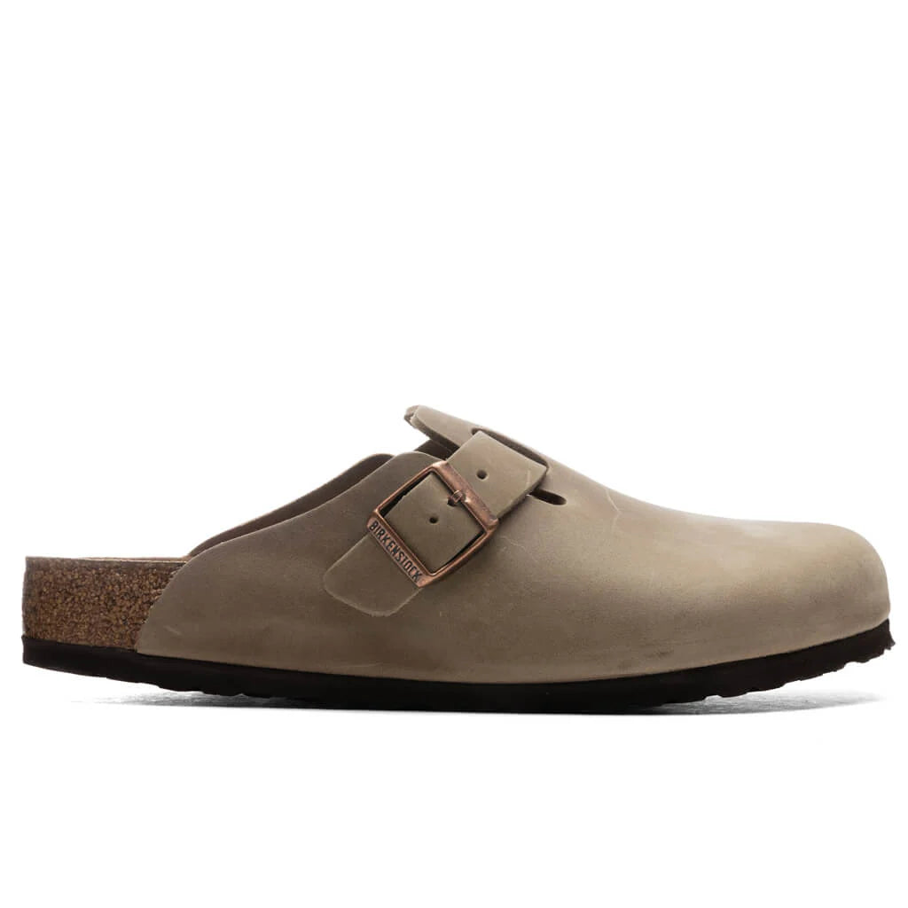 Wide Boston Soft Footbed Tobacco Brown
