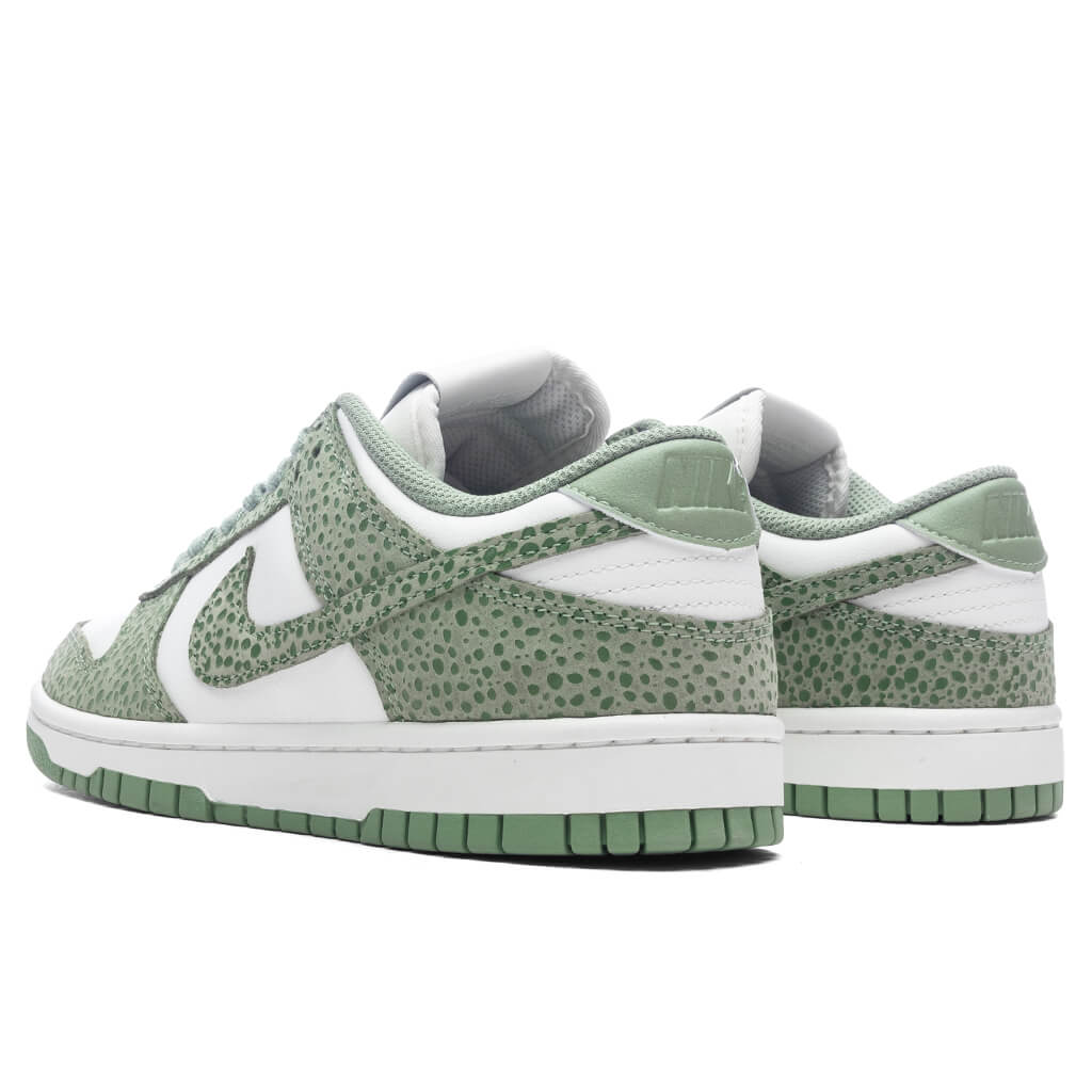 Womens Dunk Low PRM Oil Green Treeline