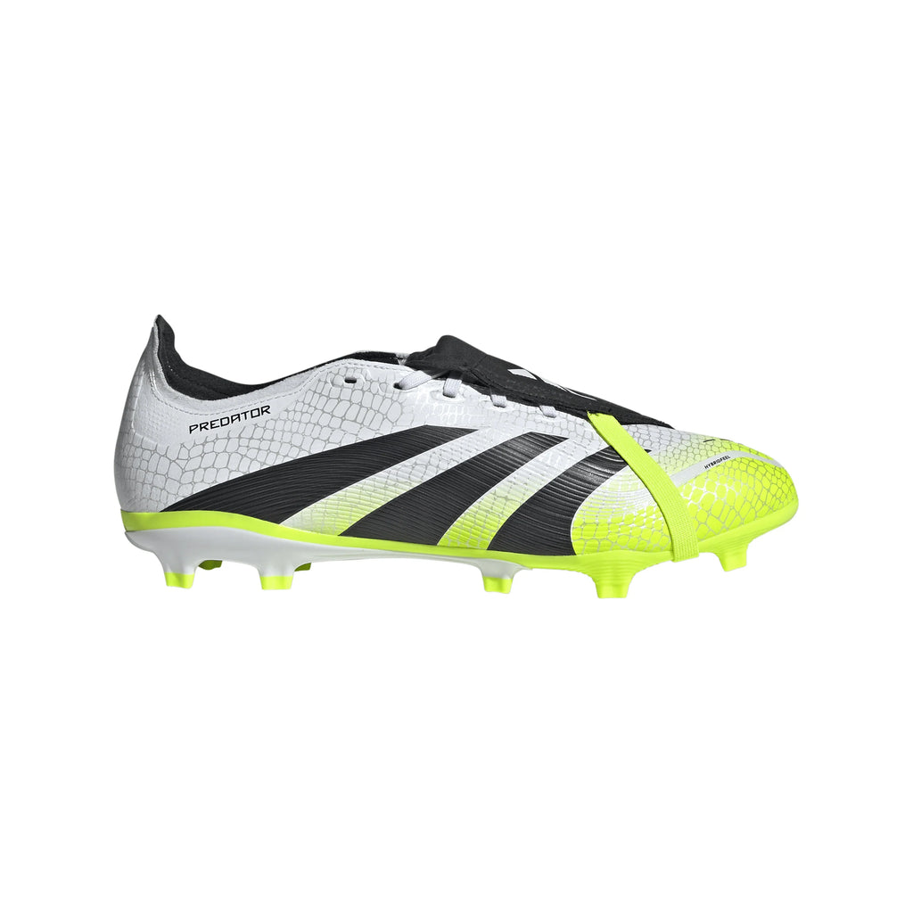 adidas Predator League Fold Over Tongue Firm Multi Ground Soccer Cleats White Black